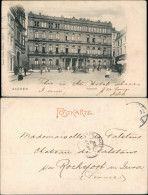 Ansichtskarte Aachen Kaiserbad - Belebt 1908 - Aachen