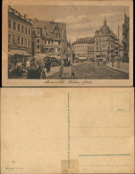 Ansichtskarte Mainz Höfchen, Markt Geschäfte Karren 1922 - Mainz