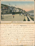 Assmannshausen Am Rhein-Rüdesheim (Rhein) Hotel Zur Krone Promenade 1922 - Rüdesheim A. Rh.