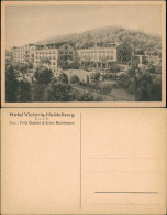 Ansichtskarte Heidelberg Hotel Victoria 1923 - Heidelberg