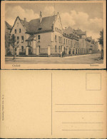 Ansichtskarte Krefeld Crefeld Straßenpartie Kaserne 1924 - Krefeld