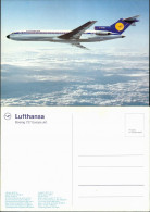 Ansichtskarte  Flugwesen - Flugzeuge Boeing 727 Europa Jet Lufthansa 1988 - 1946-....: Era Moderna