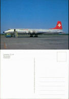 Postkaart Rotterdam Rotterdam Transvalair Canadair CL-44 Flugzeug 1979 - Rotterdam