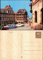 Ansichtskarte Nürnberg VW Käfer Autos Vor Dem Albrecht-Dürer-Haus 1970 - Nürnberg
