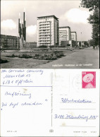 Halle (Saale) Leninallee Hochhäuser Brunnen Springbrunnen 1981/1976 - Sonstige & Ohne Zuordnung