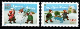 YT 3437 / 3438 - Neufs N** - Très Beaux - Vendus Sous La Valeur Faciale - Unused Stamps