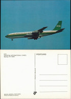 Ansichtskarte  PAKISTAN INTERNATIONAL CARGO Boeing 707-340C 1982 - 1946-....: Ere Moderne
