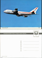 Ansichtskarte  Wardair Boeing 747 Flugwesen - Flugzeuge 1981 - 1946-....: Era Moderna