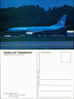 Ansichtskarte  MAERSK AIR Boeing 737-3L9. OY-MMK Flugwesen - Flugzeuge 1985 - 1946-....: Ere Moderne