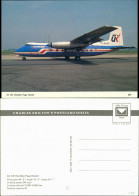 Ansichtskarte  Air UK Handley Page Herald Flugwesen - Flugzeuge 1984 - 1946-....: Era Moderna