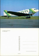 Ansichtskarte  Air Atlantique G-AMPO Douglas DC-3 Flugwesen - Flugzeuge 1995 - 1946-....: Ere Moderne