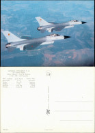 Ansichtskarte  Air Combat Fighter GENERAL DYNAMICS F - 16 2 1993 - Material