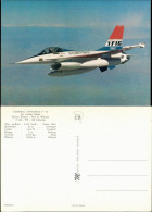 GENERAL DYNAMICS F - 16 Air Combat Fighter Flugzeug Militär 1993 - Material