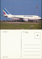 Ansichtskarte  AIR FRANCE Airbus A310-203 Amsterdam Flugwesen - Flugzeuge 1994 - 1946-....: Ere Moderne