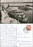 Ansichtskarte Konstanz Hafen Bodensee Dampfer Schiff DEUTSCHLAND 1965 - Konstanz