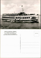 Fahrgastschiff  Schiff MS DEUTSCHLAND (Reederei Schreiber Bremen) 1960 - Andere & Zonder Classificatie