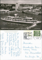 Friedrichshafen Hafen Bodensee Dampfer Fahrgastschiff Schiff MS SCHWABEN 1962 - Friedrichshafen