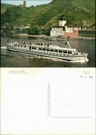 Ansichtskarte Kaub Passagierschip RIVAL Rhein Schiff Fluss Binnenschiff 1978 - Kaub