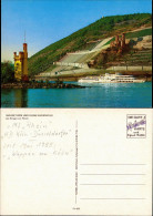 Bingen Am Rhein Fahrgastschiff Schiff Dampfer Ruine Ehrenfels  1982 - Bingen