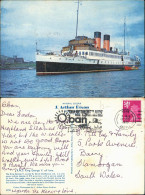 Ansichtskarte  Schiffsfoto Ship Postcard Schiff RMS KING GEORDE V 1973 - Piroscafi