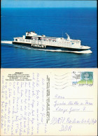 FINNJET Fähre Fährschiff Fährdienst Travemünde-Helsinki 1986 - Autres & Non Classés