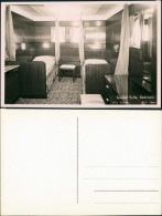 Ansichtskarte  MS TAURUS TABOR Schiffsfoto Innenansicht Suite Bedroom 1950 - Steamers