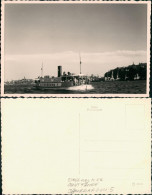 Postcard Stockholm Fähre 1940 Privatfoto - Suède