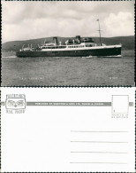 D.E.V. LOCHFYNE Dampfer Schiff Schiffsfoto Ship Photo Card 1950 - Steamers