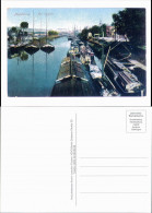 Magdeburg Schiffe Im Hafen Ca. Anno 1910 Repro-Ansicht 1989/2000 REPRO - Sonstige & Ohne Zuordnung