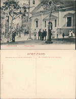 Postcard Gibraltar Strassen Partie Mit Einheimischen, CHURCH STREET 1905 - Gibilterra