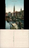 Ansichtskarte Hamburg Fleetpartie. 1913 - Other & Unclassified