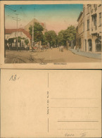 Ansichtskarte Hilden Straßen-Ansicht Pferde-Fuhrwerk I.d. Walderstrasse 1910 - Hilden