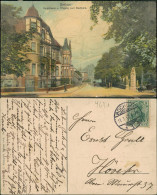 Ansichtskarte Bochum Bergstraße Eingang Zum Stadtpark 1912/1908 - Bochum