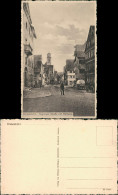 Ansichtskarte Dinkelsbühl Segringer Straße Mit Rathaus 1920 - Dinkelsbuehl