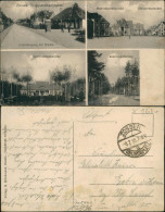 Ansichtskarte Zossen Truppenübungsplatz Mehrbild-AK 4 Ansichten 1918 Feldpost - Zossen