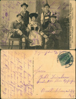 Gruß V. I. Bayer. Musik- U. Gesangsensemble ,,D' Pegnitztaler" 1913 - Musik Und Musikanten