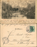 Ansichtskarte Hamburg Botanischer Garten, Zolldirectionsgebäude 1902 - Autres & Non Classés