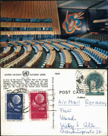 New York City United Nations Headquarter A View  General Assembly Hall 1958 - Other & Unclassified