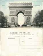 CPA Paris Pariser Triumphbogen Arc De Triomphe 1910 - Sonstige & Ohne Zuordnung