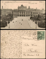 Wien Hof-Burgtheater Mit Den Statuen Historischer Persönlichkeiten 1912 - Sonstige & Ohne Zuordnung