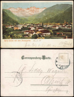 Gries-Bozen Bolzano Panorama-Ansicht Gries-Bozen Mit Dem Rosengarten 1900 - Autres & Non Classés