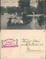 Mönchengladbach Volksgarten Gesellschaft In Ruderbooten Ruderboot 1910 - Mönchengladbach