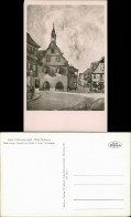 Ansichtskarte Lahr (Schwarzwald) Altes Rathaus Nach Aquarell 1930 - Lahr