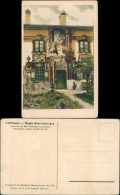 Oberammergau Künstlerkarte Lüftimaler Bemaltes Haus Untere Dorfstraße 1920 - Oberammergau