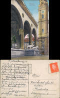 Ansichtskarte München Feldherrnhalle - Seitenansicht 1928 - Muenchen