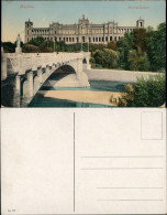 Ansichtskarte Haidhausen-München Maximilianeum Goldfenster 1912 - München