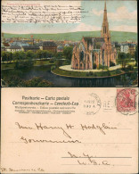 Stuttgart Johanneskirche Stadt Teilansicht In Color 1906 Prägekarte - Stuttgart