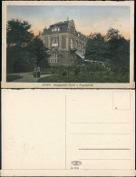Ansichtskarte Südviertel-Essen (Ruhr) Stadtgarten - Rosengarten - Haus 1922 - Essen