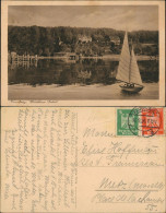 Ansichtskarte Konstanz Segelboot - Waldhaus Jakob 1926 - Konstanz