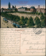 Köln Straßenbahn Tram Platz Am Neumarkt 1915 - Köln